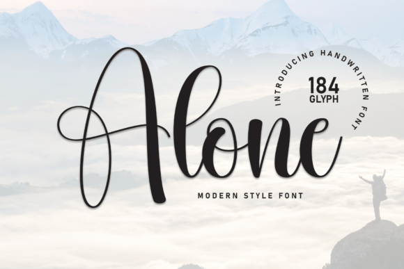 Alone: Elevating Design with Elegant Script Typography