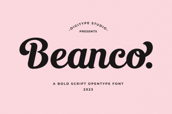 Beanco: The Elegant Script Font for Modern Design