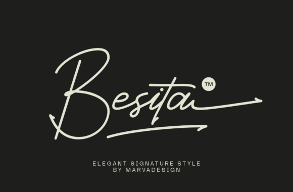 Besita: The Signature Script Font for Modern Branding