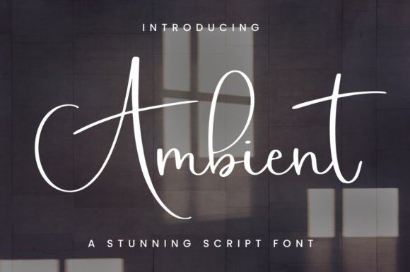 Elevate Your Visual Communication with the Ambient Font