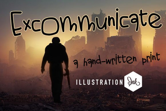 Excommunicate: The Bold Script Font for Modern Design