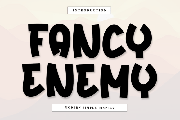 Fancy Enemy: Rhythmic Script for Artisan Brands