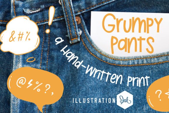 Grumpy Pants: A Whimsical Script for Modern Design