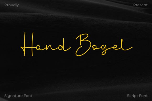 Hand Bogel: Elevating Design with Elegant Typography