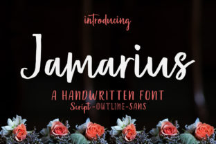 Jamarius: A Playfully Modern Script for Authentic Branding