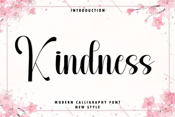 Kindness Font: Modern Elegance for Visual Design