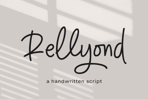 Rellyond: The Elegant Script for Modern Design
