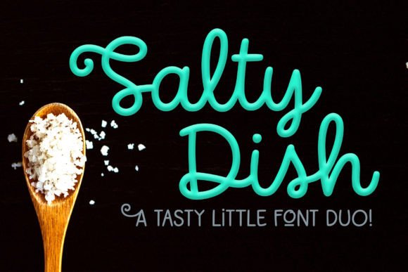 Salty Dish: The Dynamic Font Pair for Modern Design