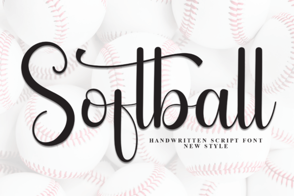 Softball: The Art of Elegant Handwritten Typography