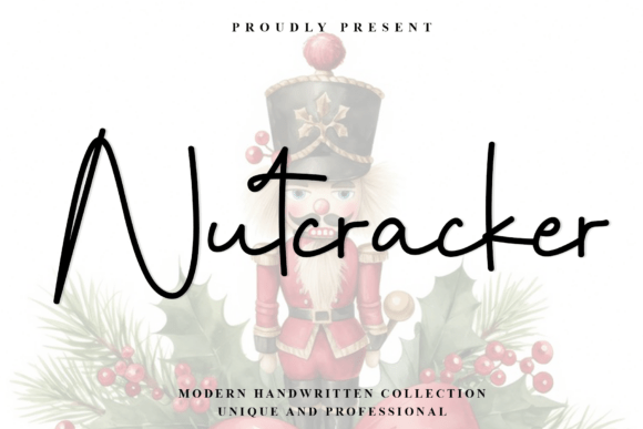 The Elegance of Nutcracker: A Modern Handwritten Script Font