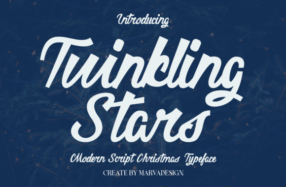 Twinkling Stars Font: A Modern Script for Authentic Branding